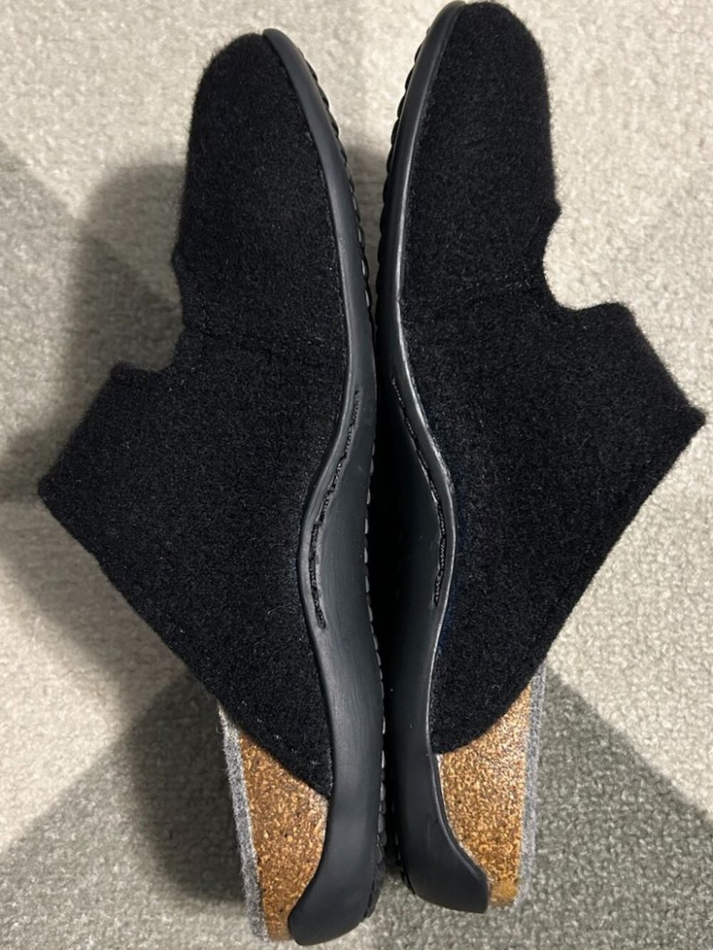 Dr. Andrew Weil Orthaheel WOOL Mary Jane Clogs Mules Slippers Women's EU 37/US 6 - Picture 8 of 12